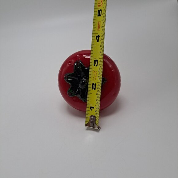 Hand Blown Art Glass Strawberry Vintage Paperweight - Picture 11 of 11